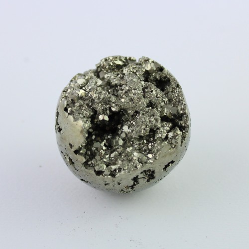 * MINERALS * Pyrite Sphere 180 Gr 46 mm Collectibles Stones Crystals