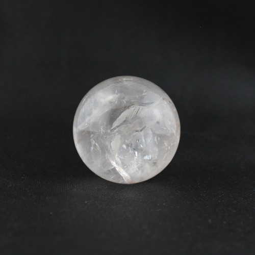 Beautiful HYALINO QUARTZ SPHERE 58 mm Crystal Therapy Minerals-1