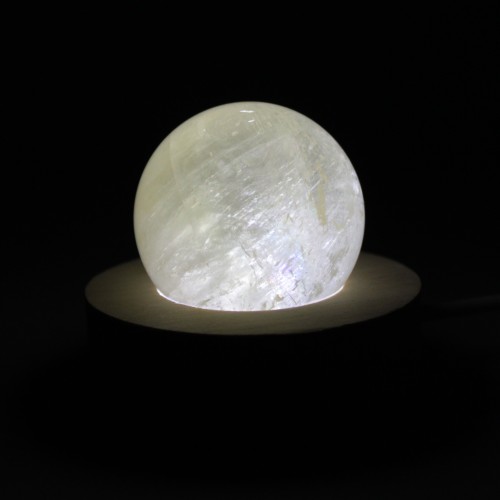 MIEL CALCITE Sphère Objets de collection Mobilier de haute qualité +