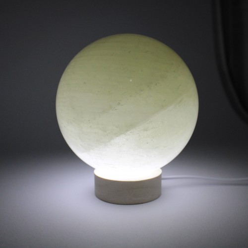Perfect Yellow Calcite Sphere Minerals & Specimens High Quality-5
