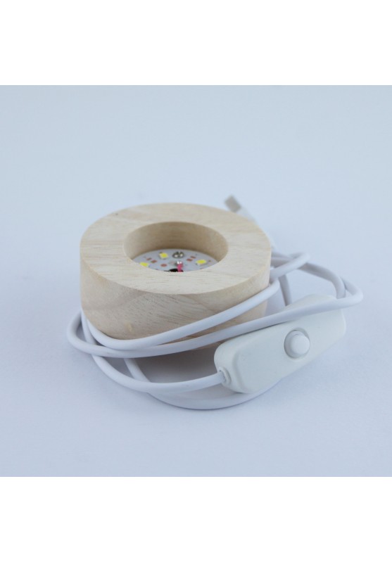 LED Light Light Base for Minerals Crystals Furnishings Collectibles-1