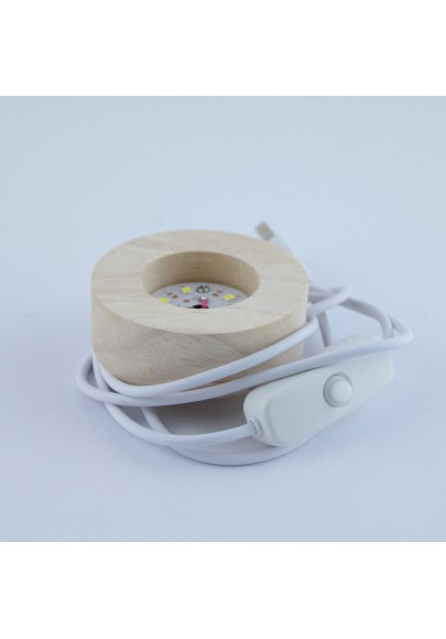Base lumineuse LED pour meubles et cristaux minéraux, objets de collection-1