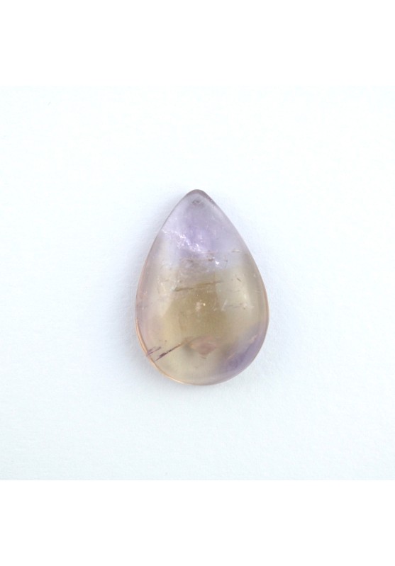 Cabochon Quartz Ametrine drop 25x17 mm Macramè Jewelry