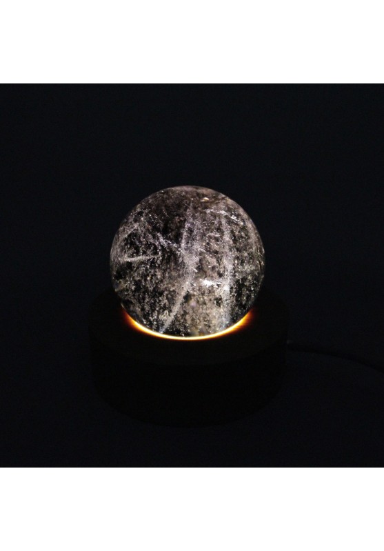 Sphere Smokey Quartz 124 Gr Polished Minerals Crystal Healing High Quality Zen A+-1