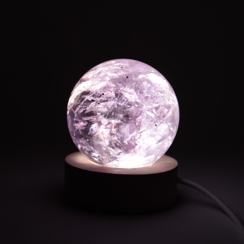 Minerals * Natural AMETHYST 278 gr 5,7 cm Violet Brasil High Quality Crystal Healing SPHERE-4