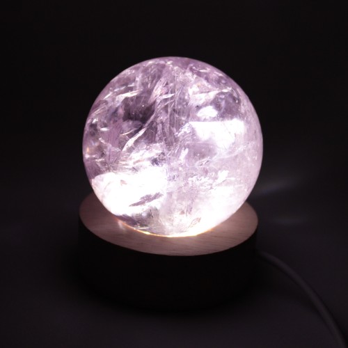 Minerals * Natural AMETHYST 278 gr 5,7 cm Violet Brasil High Quality Crystal Healing SPHERE-1