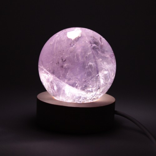Minerals * Natural AMETHYST 278 gr 5,7 cm Violet Brasil High Quality Crystal Healing SPHERE-5