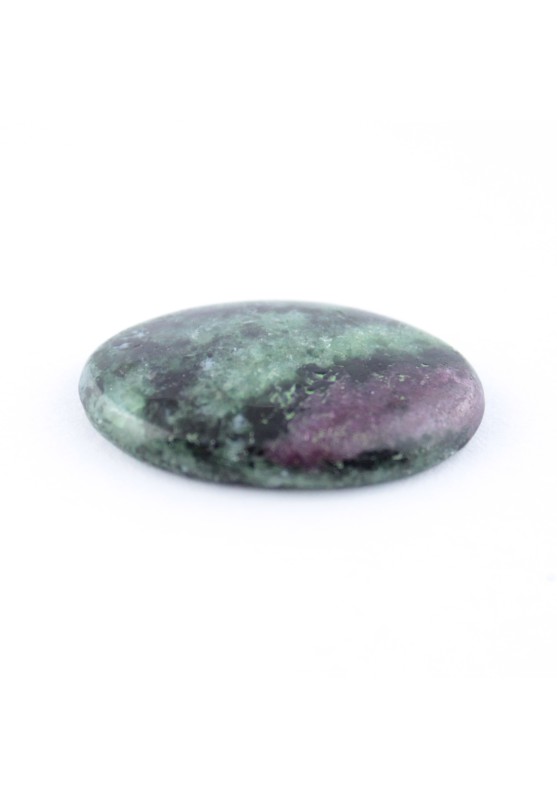 Cabochon Ovale Ruby Zoisite Anyolite Rubino Burattato Macramè Gioielli