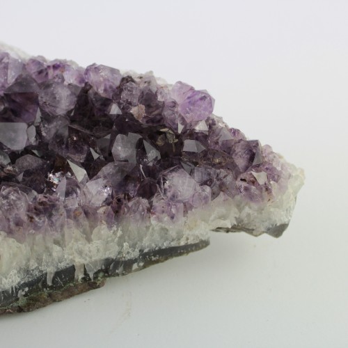 * MINERALE * DRUSA AMETISTA Alta Qualità 200x160x45 mm 1,6 Kg Chakra Reiki A+