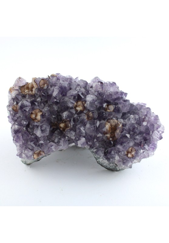 Brazilian Amethyst Drusa with Calcite formations High Quality A+ Collectibles 1Kg A+-1