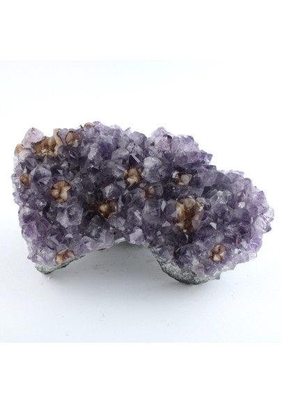 Brazilian Amethyst Drusa with Calcite formations High Quality A+ Collectibles 1Kg A+-1