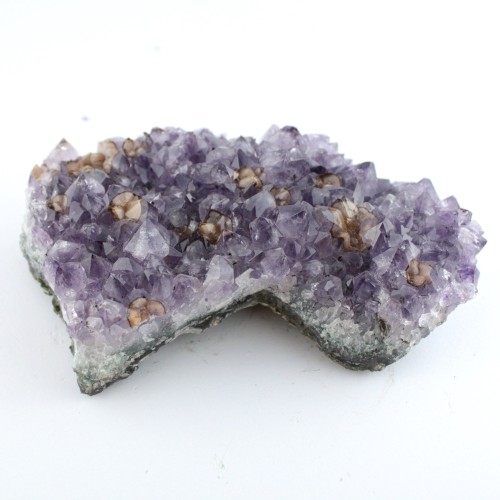 Brazilian Amethyst Drusa with Calcite formations High Quality A+ Collectibles 1Kg A+-5