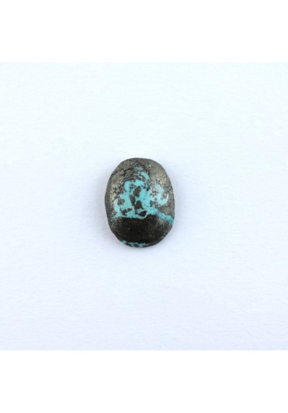 CABOCHON 1.8x1.4cm VRAI TURQUOISE Artisanat Original Bijoux Pierres Cristaux-1