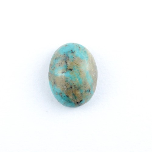 CABOCHON VERO TURCHESE Originale 1,9x1,4cm Artigianato Gioielli Pietre Cristalli-1