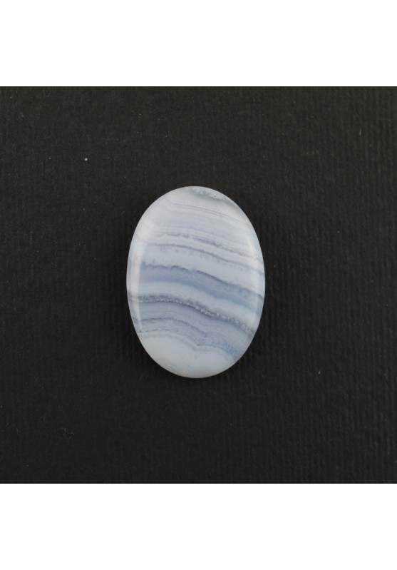 CHALCEDONIO CABOCHON Oval Minerals Tumbled Jewelry Macramé CraftsHigh Quality Semi-precious Stones-1