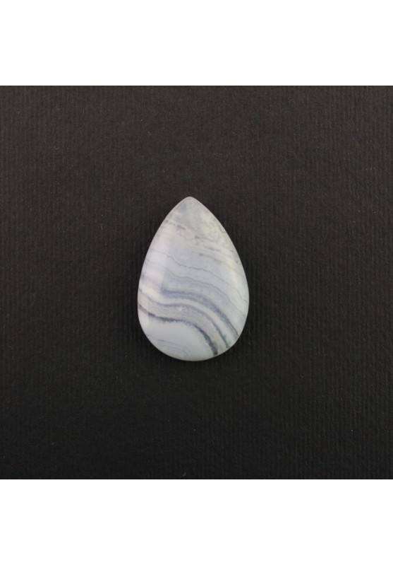 CHALCEDON CABOCHON Drop 2.8x2 cm Minerals Jewelry Crafts Macramé-1