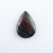 Cabochon Goccia TIGRE di FERRO Occhio di Tigre + Ematite + Diaspro Gioielli Macramè Artigianato-1