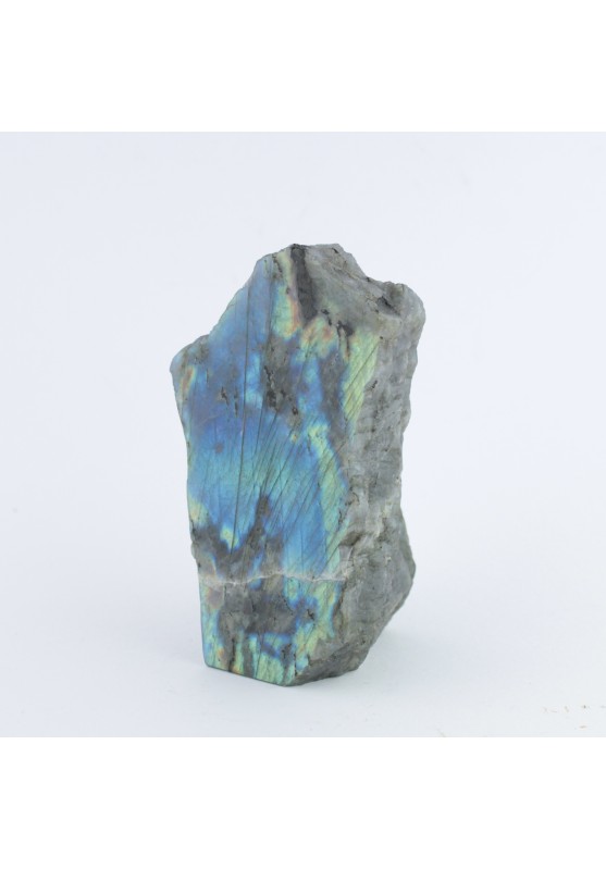 MINERALS * LABRADORITE Rough smoothed part Specimen Crystal Healing-2