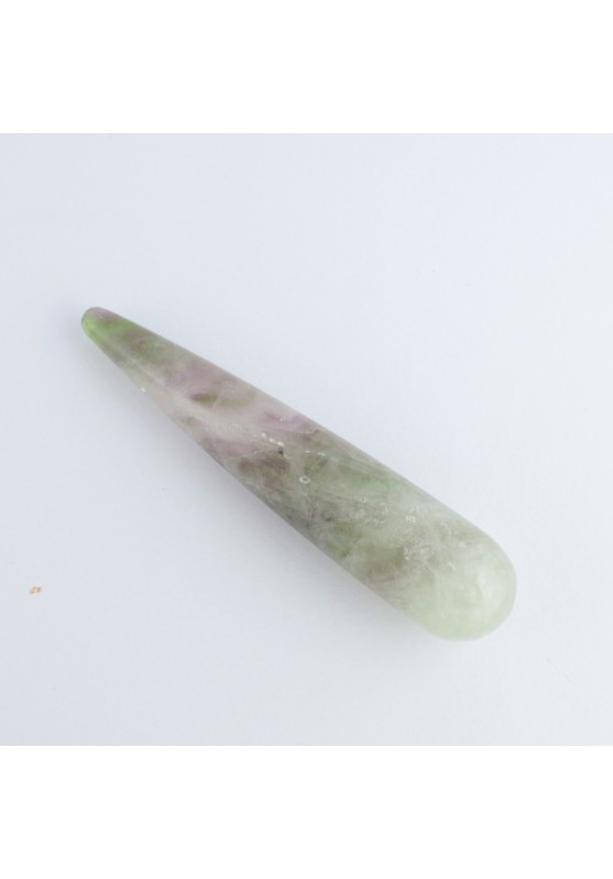 TIP CONE Massager Mixed Fluorite Purple Green Collectibles Cystallotherapy A+
