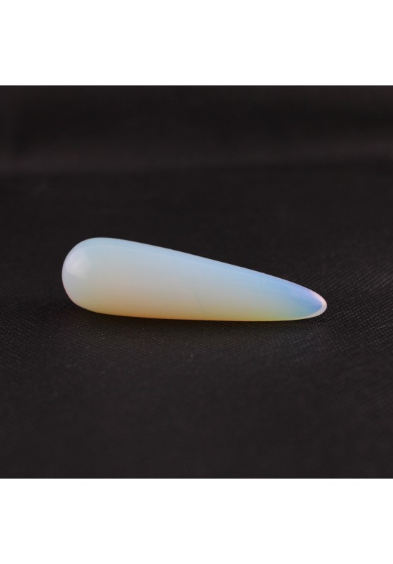 MASSAGGIATORE OPALITE Quarzo Opale Punta Burattato Chakra Minerali Cristalloterapia Zen A+