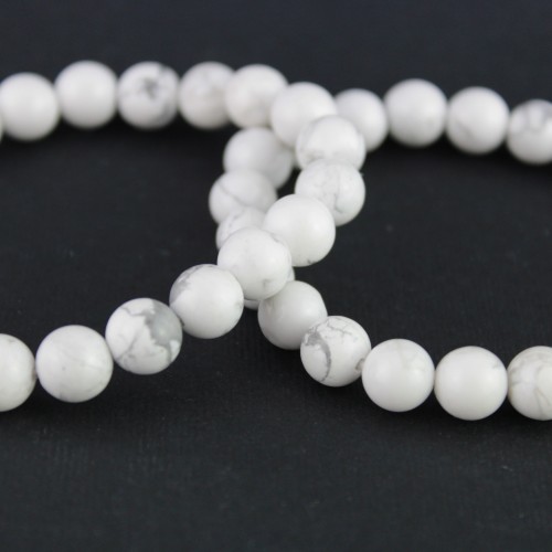 Pulsera Rodado de HOWLITA Pulsera Cristaloterapia Calidad Reiki A+