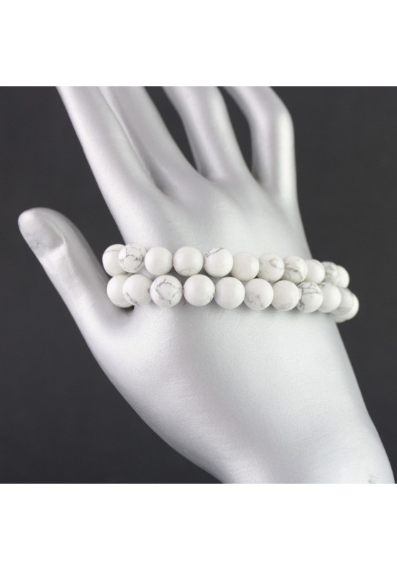 Tumbled Stone HOWLITE Bracelet Crystal Healing Quality Reiki A+