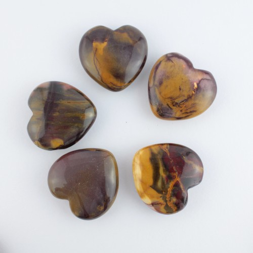 HEART in ORBICULAR Ocean JASPER Minerals Love Gift Idea Chakra Valentine’s Day