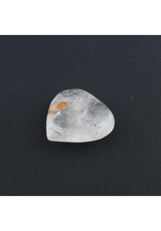 CORAZÓN en CUARZO HIALINO con Inclusión de Masaje Mineral Reiki