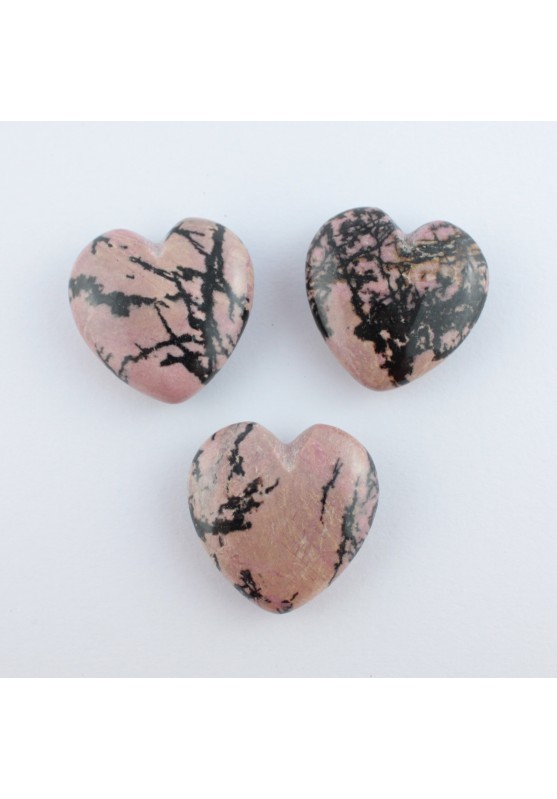 COEUR RODONITE Tumbled Objets de collection MEUBLES Thérapie par les cristaux Minéraux