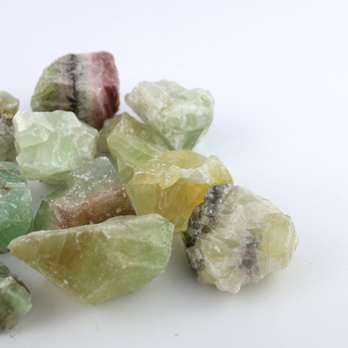 Calcite Verde Grezzo Cristallo Chakra Minerale Gemma Pezzo Cristalloterapia