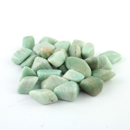 AMAZZONITE Burattato Chakra Collezionismo Cristalloterapia Minerali