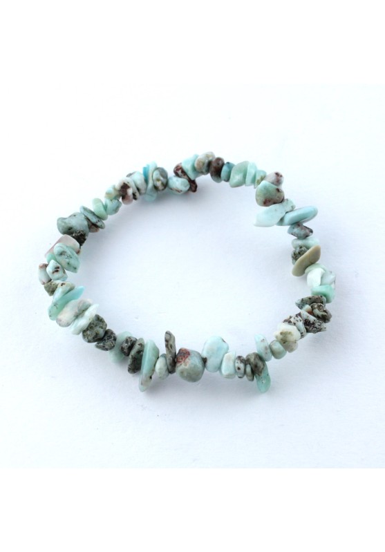 Bracelet LARIMAR MINERAL Chips * Précieux par LARIMAR Qualité Pierre Extra Précieuse