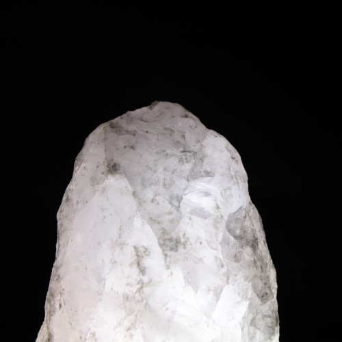 Rough PINK QUARTZ LAMP Collectible Crystal Therapy 854gr