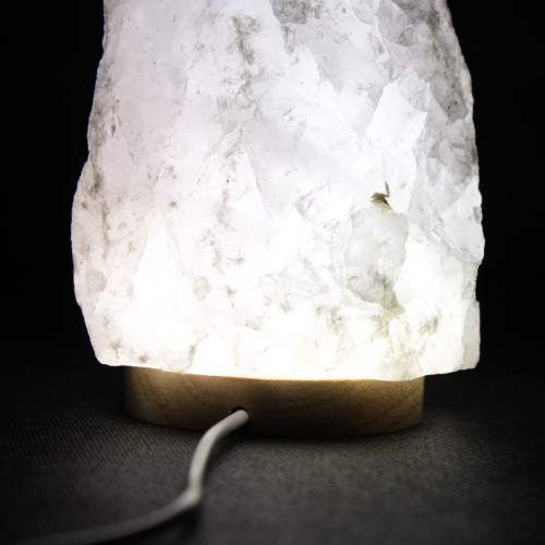 Rough PINK QUARTZ LAMP Collectible Crystal Therapy 854gr