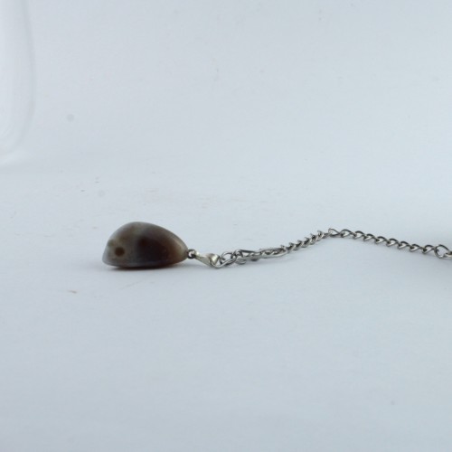 Filter for infusions Tea and Herbal Teas Pendant GRAY AGATE Minerals Stone Collectibles-4