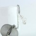 Infuseur à tisane en acier Pendentif Spirale HYALINO QUARTZ Cristal de Roche Montè à la main Zen-3