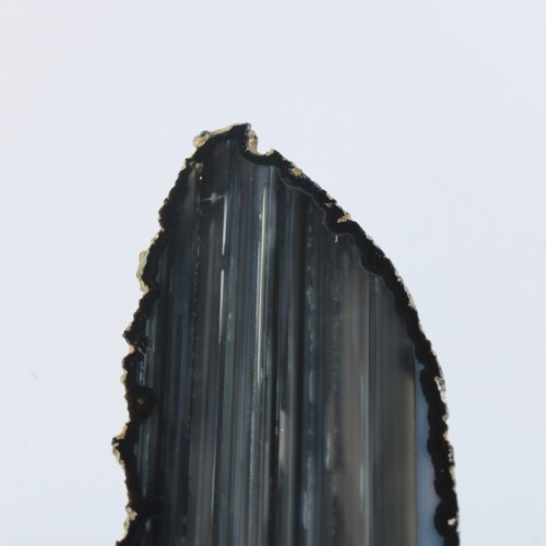 Tranche d'AGATE Bleu Grise Pièce Unique 238gr