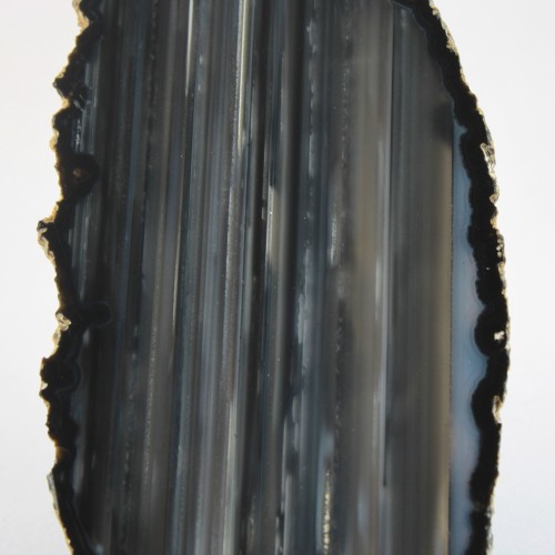 Tranche d'AGATE Bleu Grise Pièce Unique 238gr