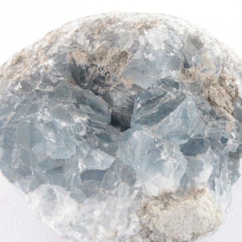 * MINERALS * LARGE Geode by CELESTINA MADAGASCAR Azzurra Crystal Therapy 362g