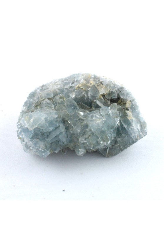 * MINERALI * GRANDE Geode di CELESTINA MADAGASCAR Azzurra Cristalloterapia 428g