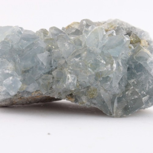 MINERALS * BIG CELESTITE Crystal Geode Quartz MADAGASCAR Light Blue Crystal Healing 428g