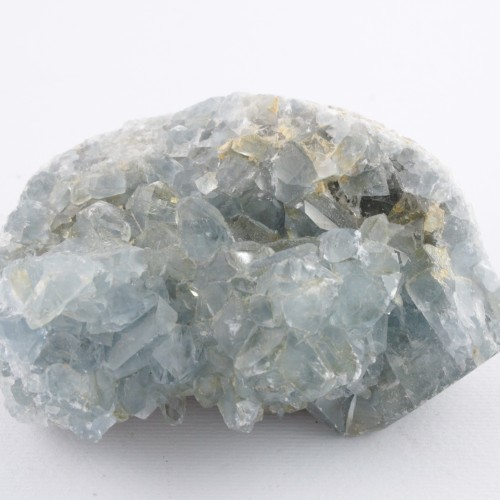 MINERALS * BIG CELESTITE Crystal Geode Quartz MADAGASCAR Light Blue Crystal Healing 428g
