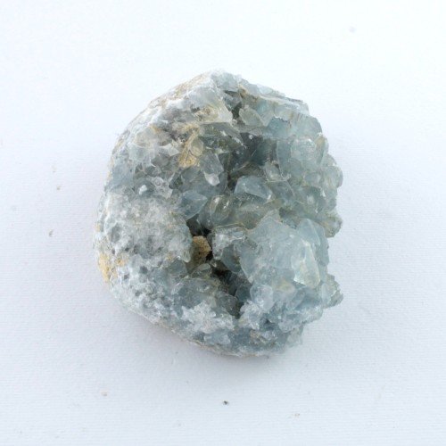 MINERALS * BIG CELESTITE Crystal Geode Quartz MADAGASCAR Light Blue Crystal Healing 428g