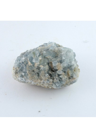 MINERALS * Good CELESTITE Crystal Geode MADAGASCAR Crystal Healing Furniture 338gr