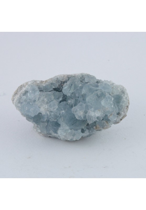 Geode di CELESTINA MADAGASCAR Azzurra Cristalloterapia 172gr Minerale Grezzo