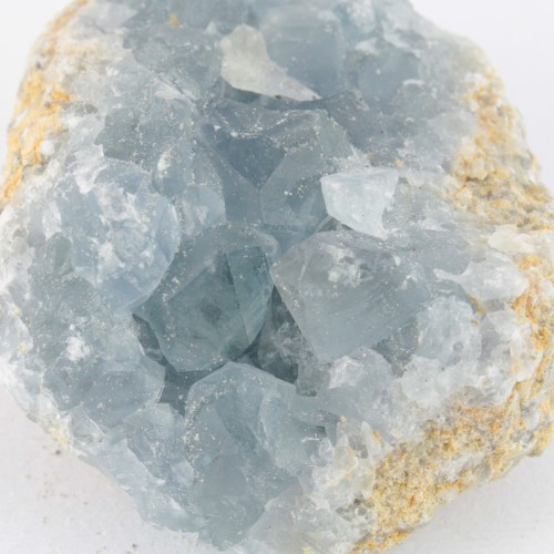 DRUSA CELESTINA Raw geode MADAGASCAR Collectables Unique piece 164gr