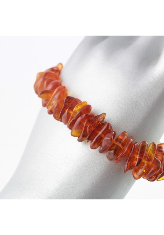 RED AMBER Flakes Bracelet High Quality Minerals Crystal Therapy Jewelry