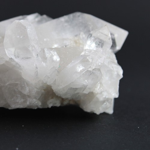 HYALINE QUARTZ Group Punta Rock Crystal Objets de collection Crystal Therapy 0,5 kg-6
