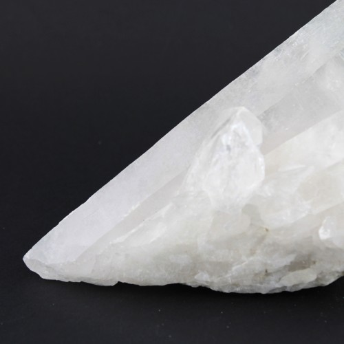 Magnifique Drusa HYALINO QUARTZ Group Thérapie par cristal de chakra à quartz brésilien de haute qualité-3
