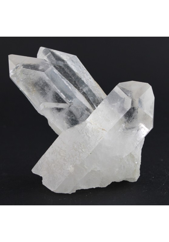 Drusa HYALINO QUARTZ Group Tips 0,3 Kg Thérapie par cristaux de quartz de haute qualité-1